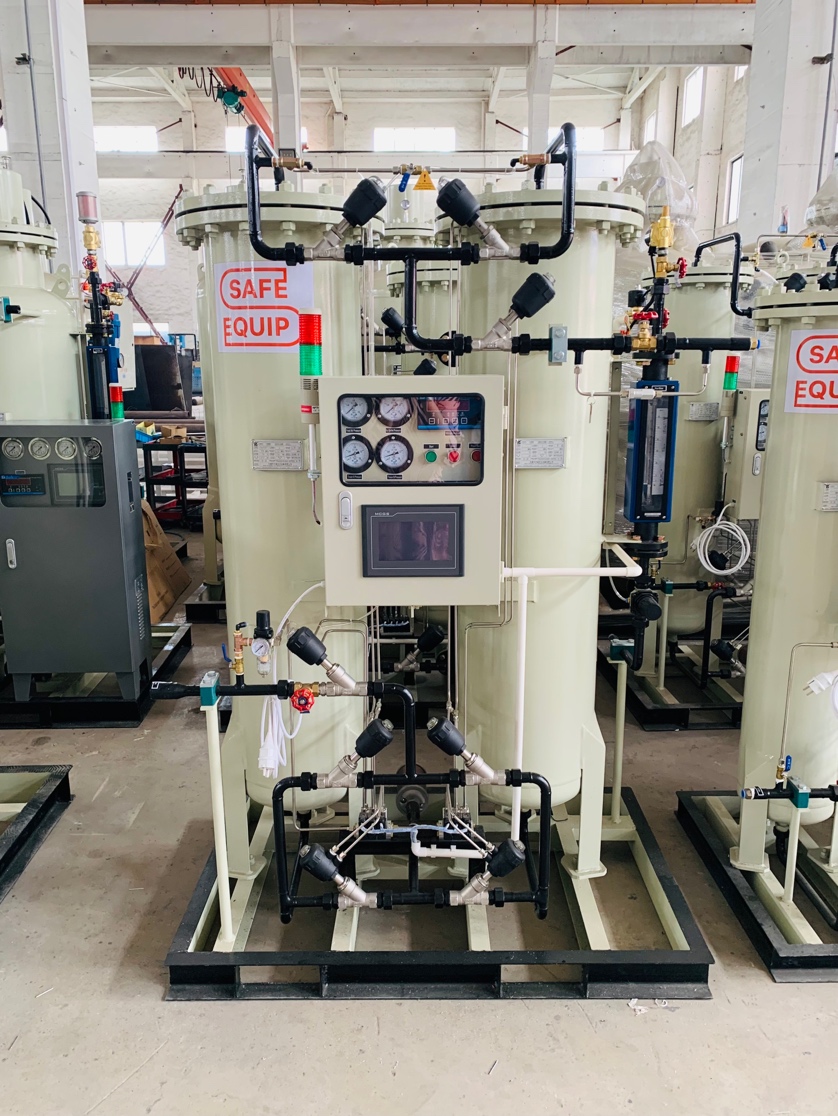 Safe Equip PSA system during factory assembly and inspection